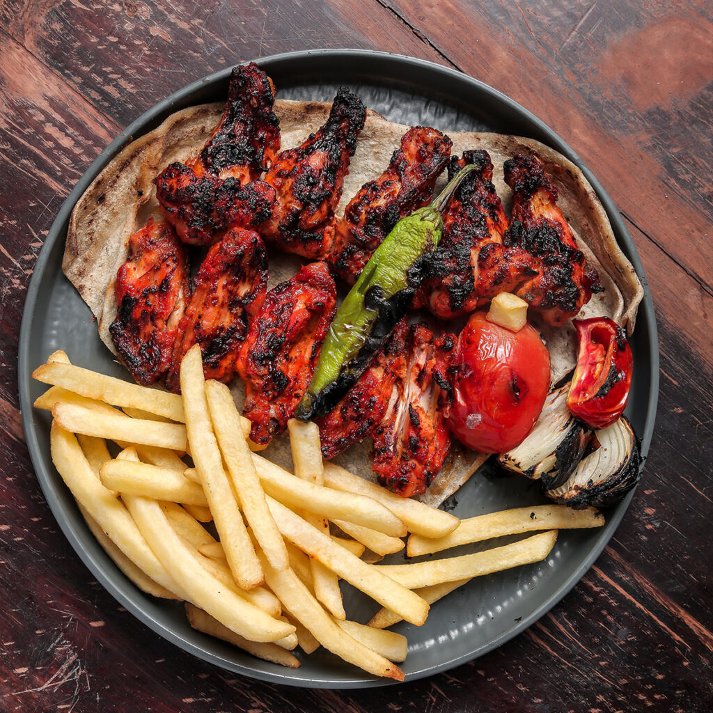 اجنحة مشوية