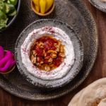 لبنة بالشطة والجوز