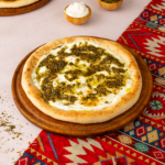 منقوشة لبنة مع زعتر