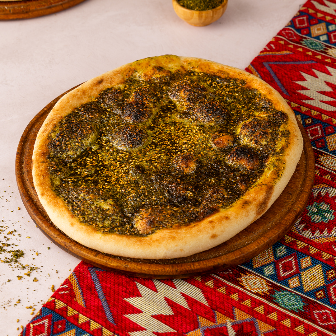 منقوشة زيت ةوعتر منقوشة زيت وزعتر - الصورة 1